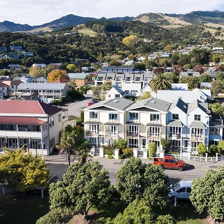 Bruce Waterfront Apartments Akaroa Buitenkant foto