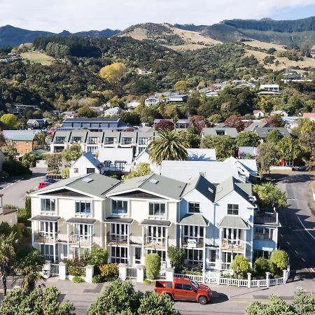 Bruce Waterfront Apartments Akaroa Buitenkant foto