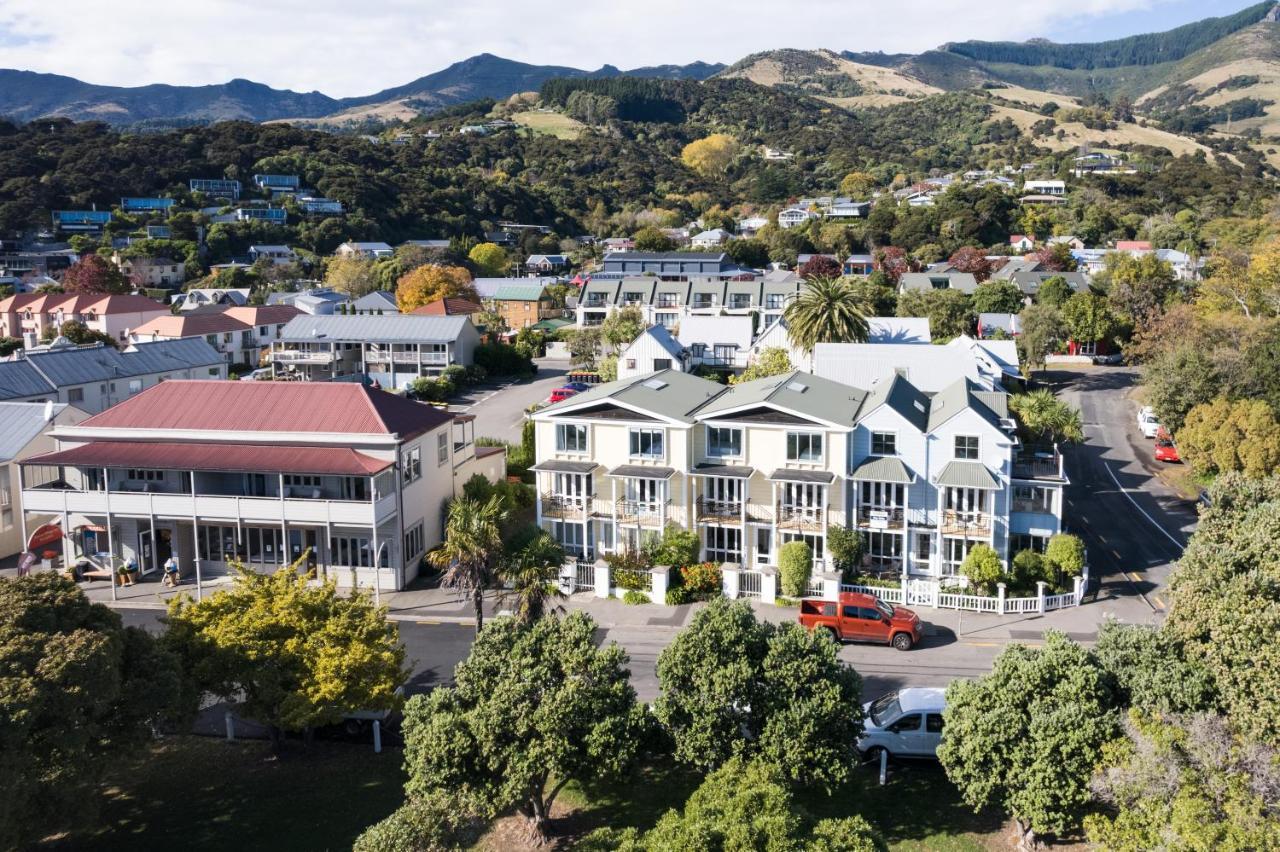 Bruce Waterfront Apartments Akaroa Buitenkant foto