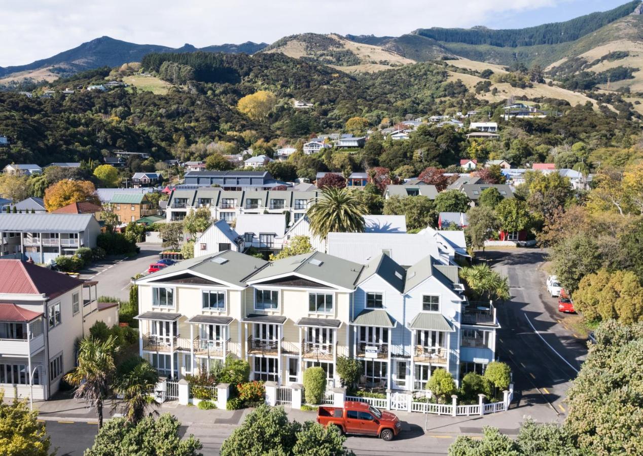 Bruce Waterfront Apartments Akaroa Buitenkant foto