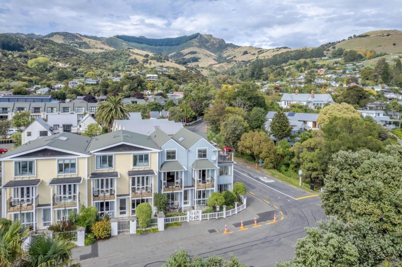 Bruce Waterfront Apartments Akaroa Buitenkant foto