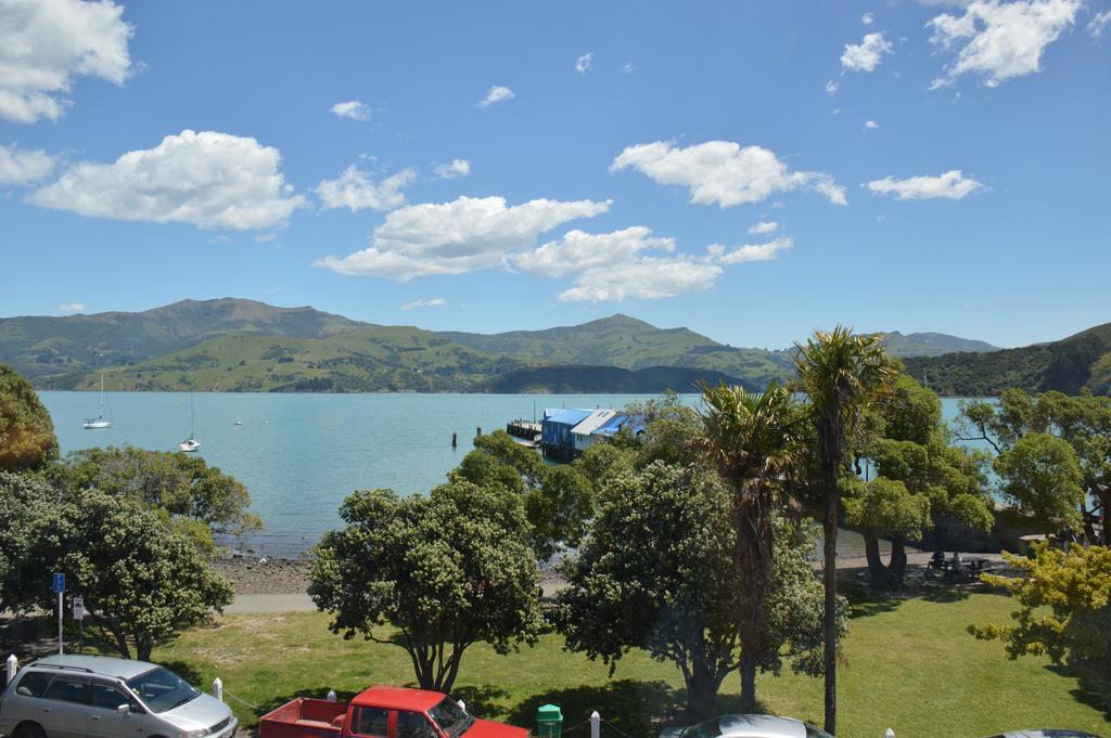 Bruce Waterfront Apartments Akaroa Buitenkant foto