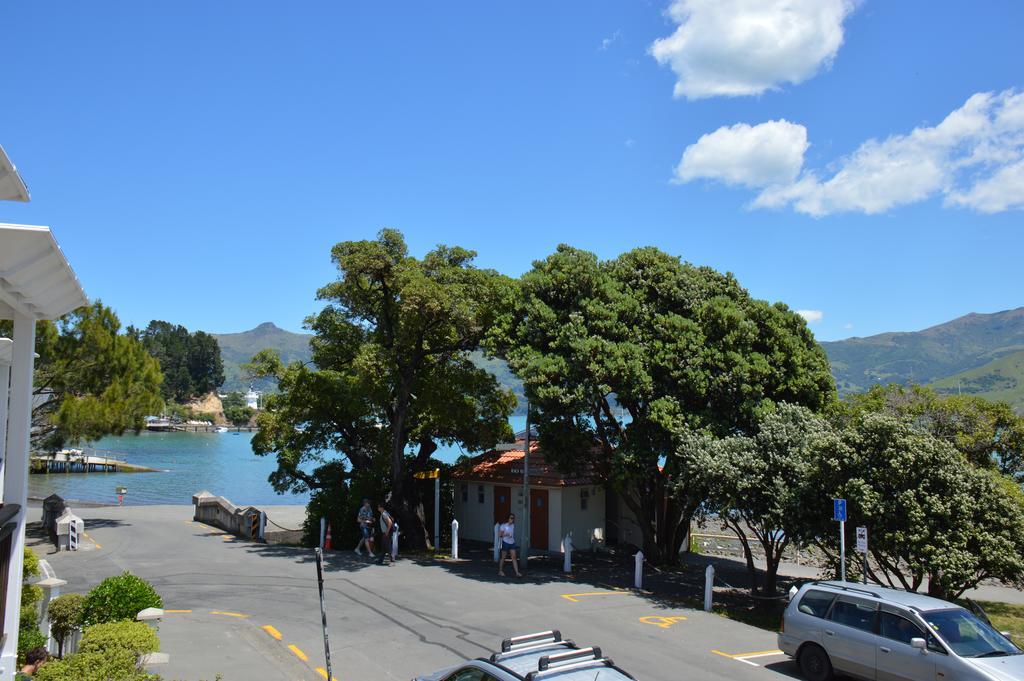 Bruce Waterfront Apartments Akaroa Buitenkant foto